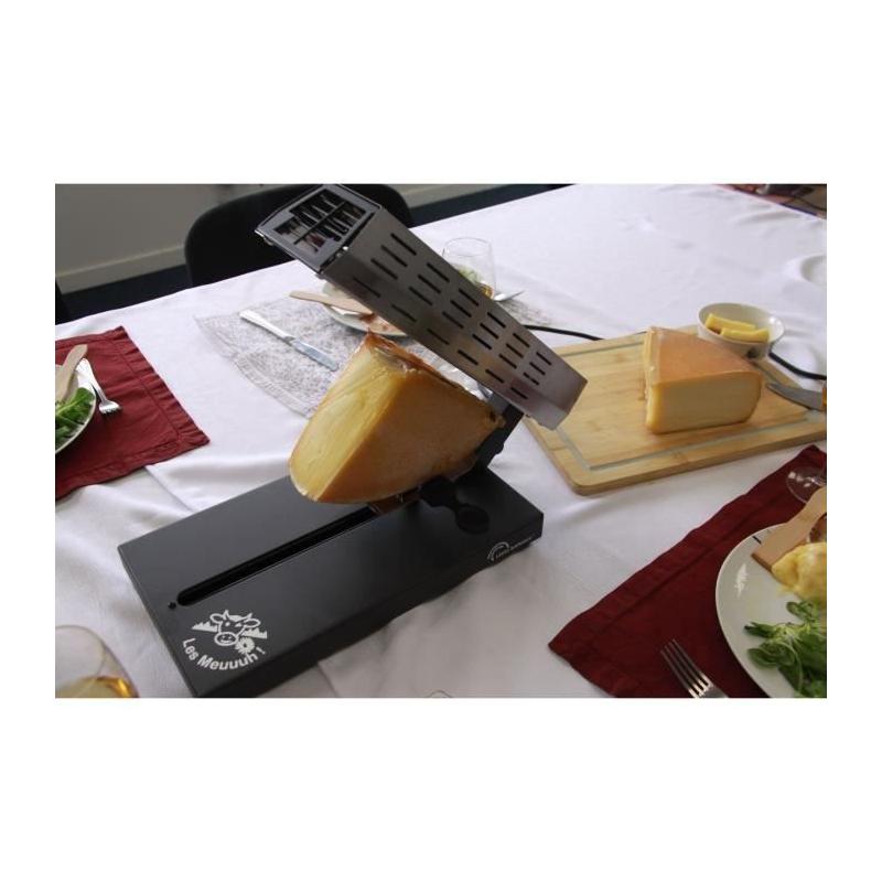 Appareil à raclette Savoyarde quart de meule - Design Meuuuh - 4 personnes