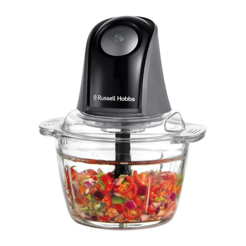 Hachoir électrique compact - RUSSEL HOBBS - Noir - 200 W