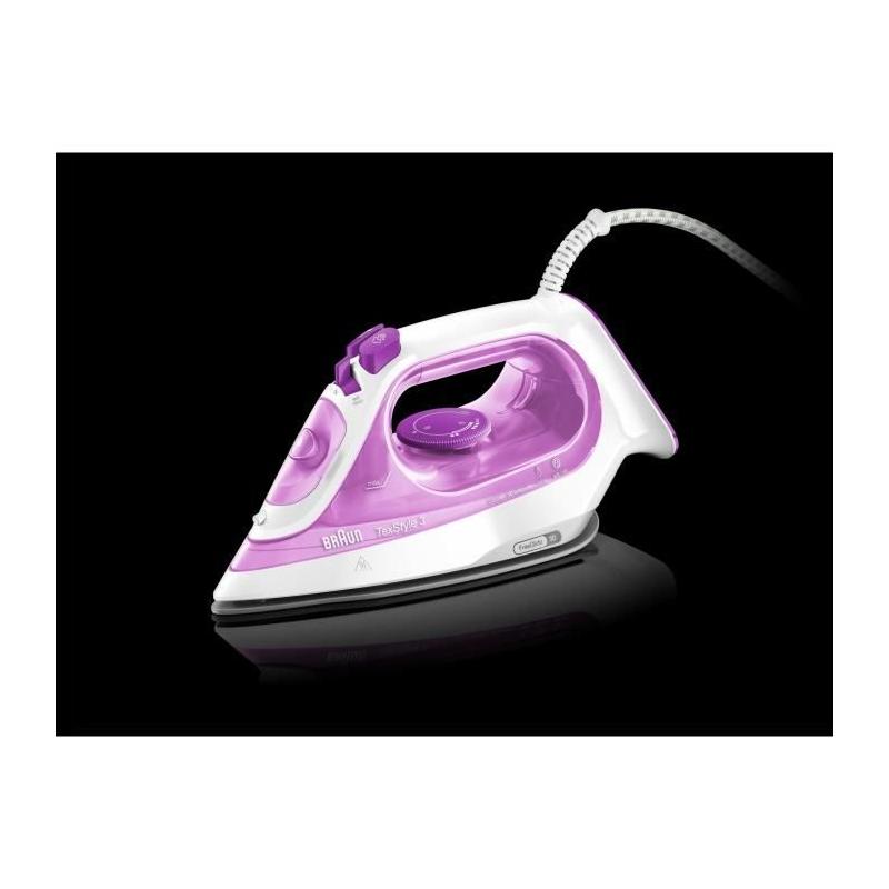Fer Vapeur BRAUN SI3030PU: Antitartre, Débit 45g/min