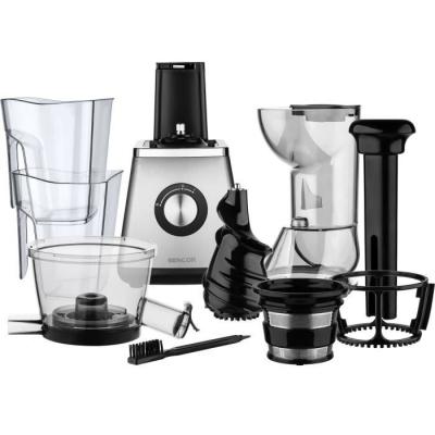 Extracteur de jus lent SENCOR SSJ 4070SL - Puissant 400W - Argent