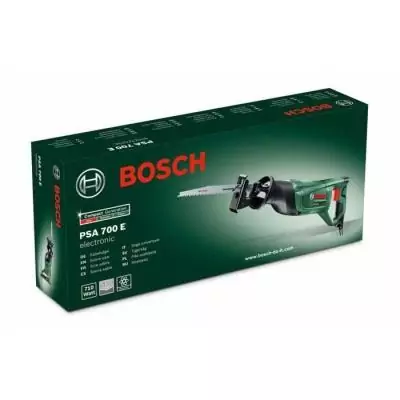 Scie sabre BOSCH PSA 700 E 710W - Compact et performant
