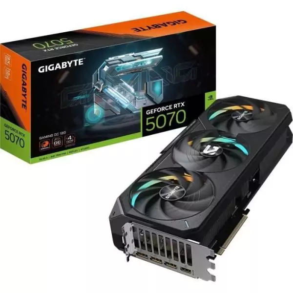 ASUS - Carte graphique interne - Gigabyte GeForce RTX 5070 Ti Gaming OC 16 Go GDDR7 PCI-Express