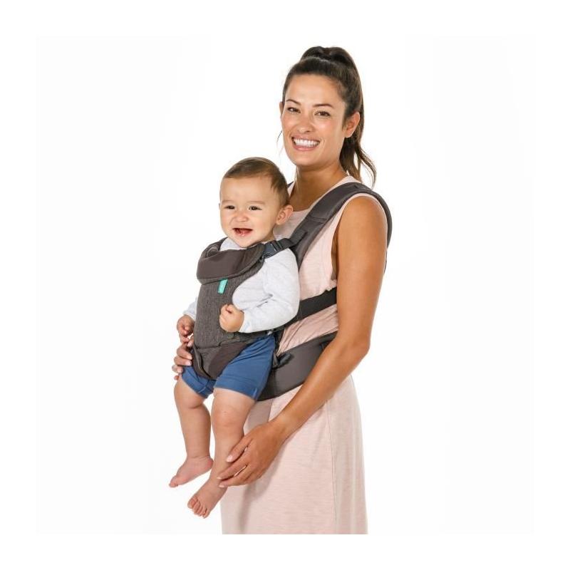 Porte bébé Flip ergonomique 4 en 1 gris - INFANTINO - Pratique et confortable