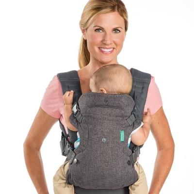 Porte bébé Flip ergonomique 4 en 1 gris - INFANTINO - Pratique et confortable