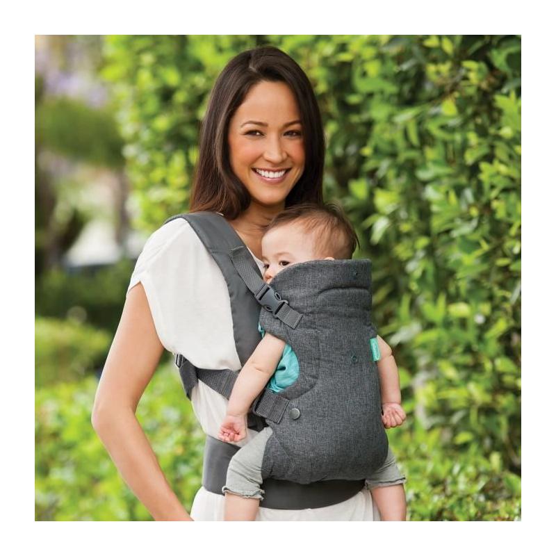 Porte bébé Flip ergonomique 4 en 1 gris - INFANTINO - Pratique et confortable