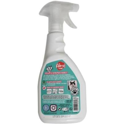 Spray Destruct'odeur urines animaux - 500 ml | Élimine efficacement les odeurs