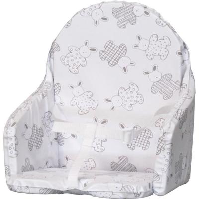Coussin de chaise BAMBISOL avec motif Lapin argenté