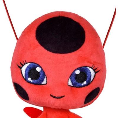Peluche Tikki - BANDAI Miraculous - Kwami de création - 18x18x10 cm