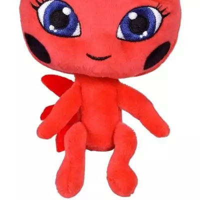 Peluche Tikki - BANDAI Miraculous - Kwami de création - 18x18x10 cm