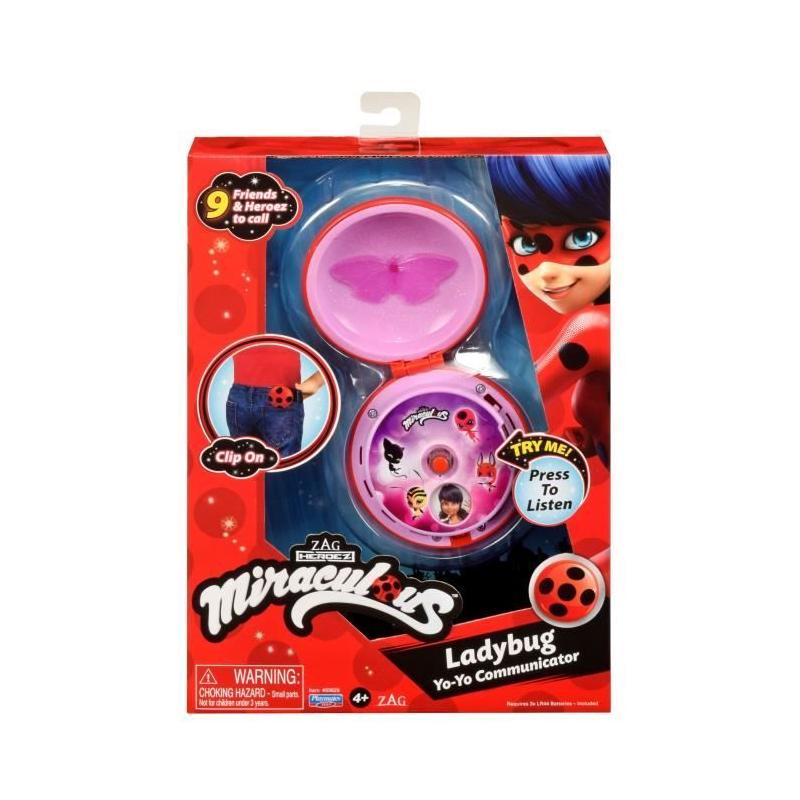 Téléphone Magique Ladybug - BANDAI - Miraculous - Enfant 4 ans - Rose Violet