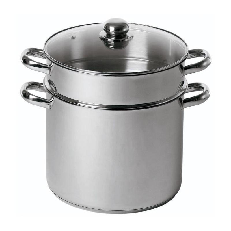 Couscoussier BAUMALU 20 cm Inox droit - Tous feux dont induction