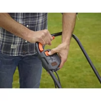 Tondeuse à Gazon Electrique 1200W 32cm - BLACK+DECKER - BEMW451-QS