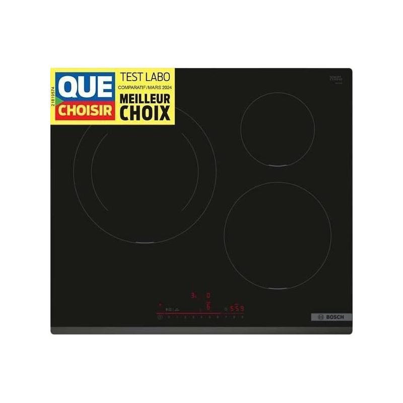 Plaque Induction BOSCH - 3 Foyers - Compacte et Performante
