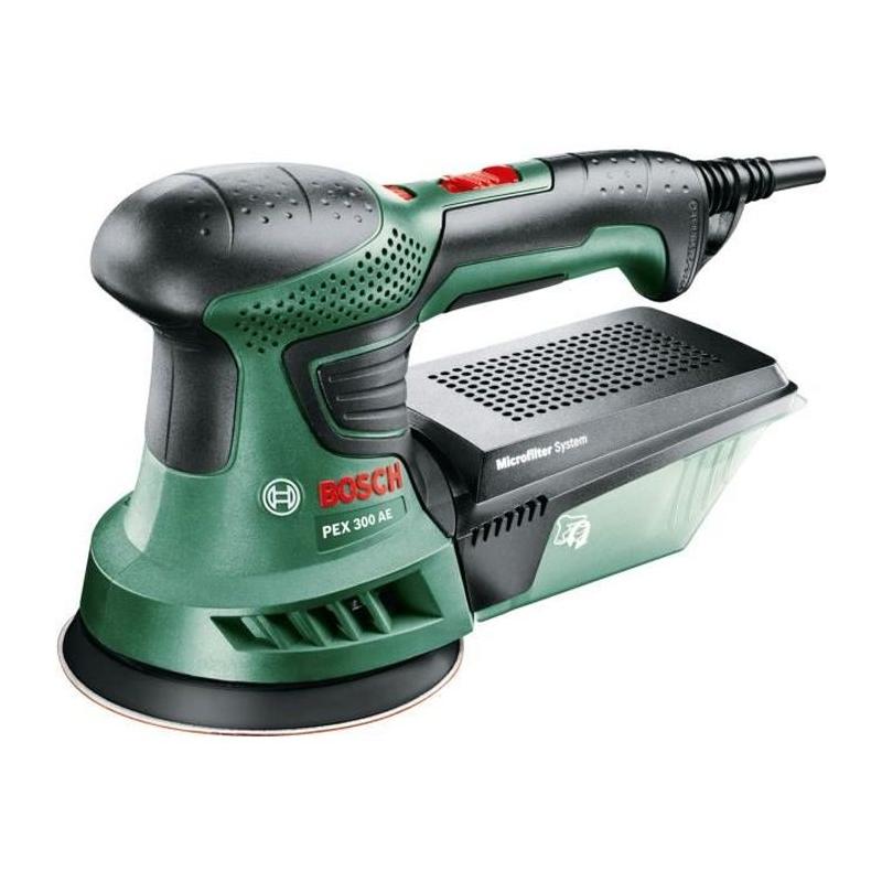 Ponceuse excentrique BOSCH PEX300AE 270W - Compacte et performante
