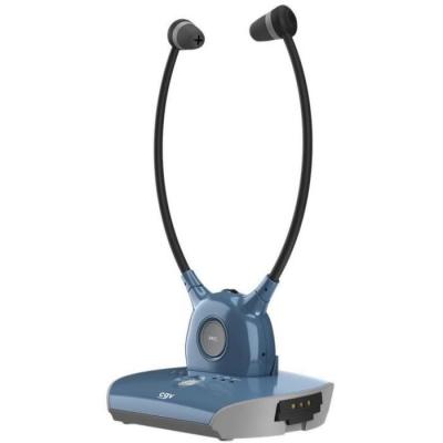 Casque sans fil TV/HIFI CGV Dolfin Saphir - Micro intégré - Assistant auditif