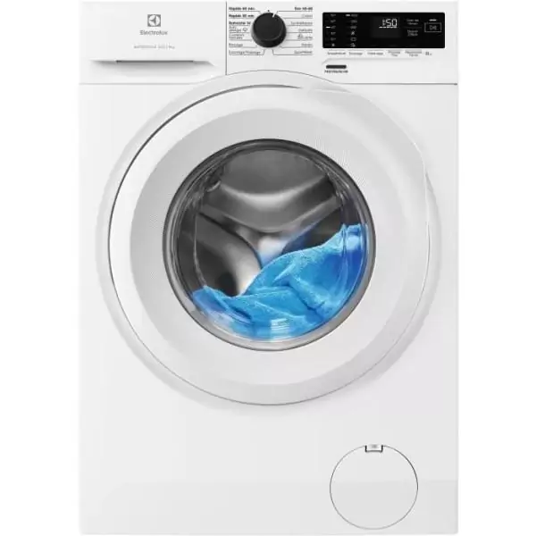 Lave-linge hublot ELECTROLUX EWF0914A2 - 9 kg - Eco Inverter - L60cm - 1400 trs/min - Classe A - Vapeur - Blanc