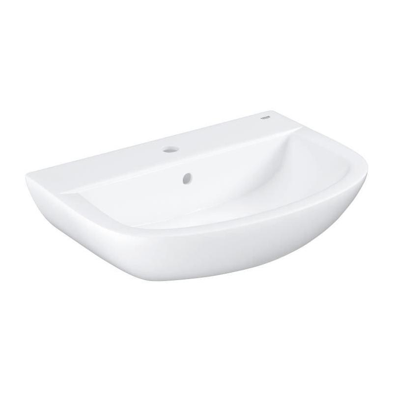 Lavabo suspendu GROHE BAU ceramic – 60x44 cm – Blanc