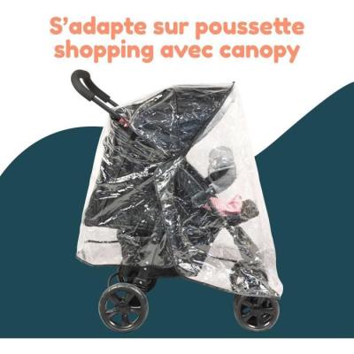 Habillage pluie universel BAMBISOL - Compact et efficace