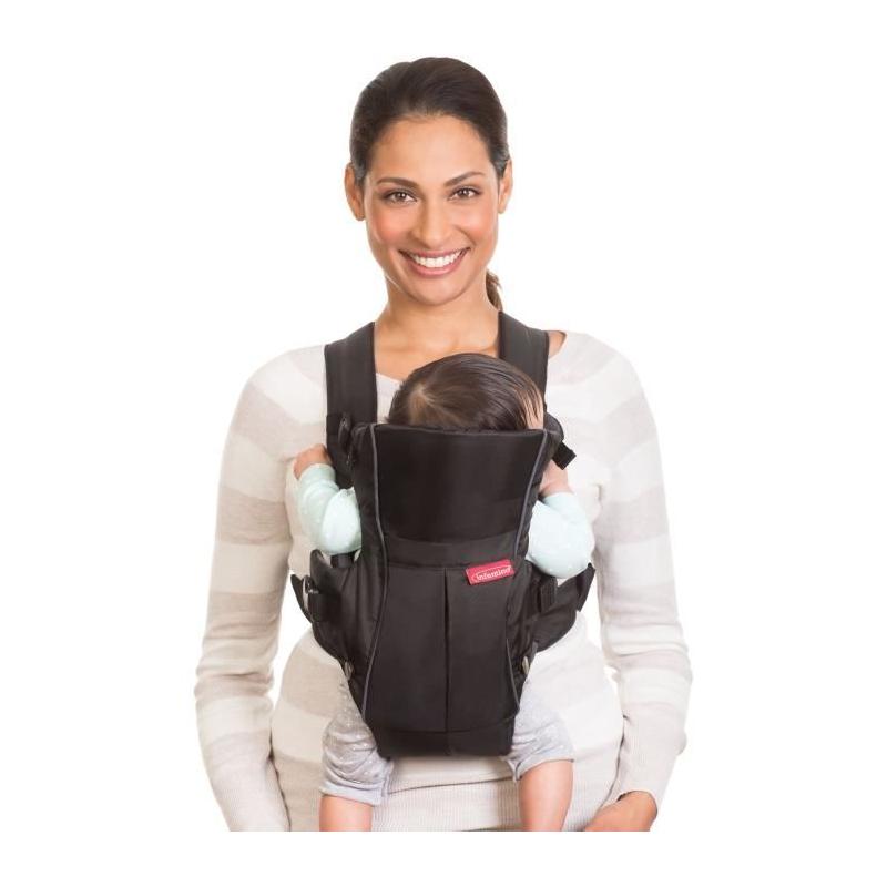 Porte-Bébé INFANTINO - Ergonomique et Stylish - Noir/Bleu