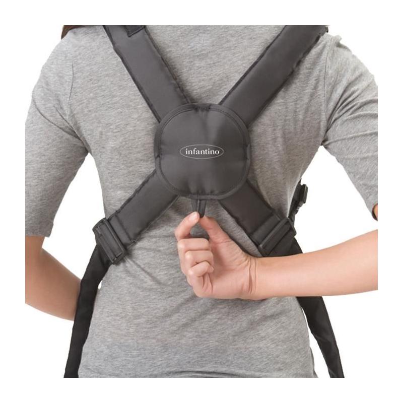 Porte-Bébé INFANTINO - Ergonomique et Stylish - Noir/Bleu