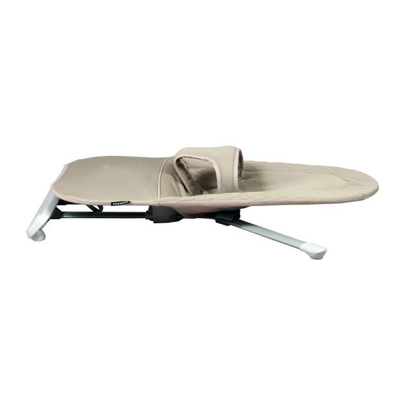 Transat balancelle design BAMBISOL - 2 inclinaisons - Beige