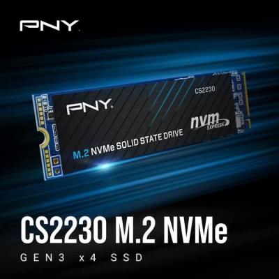 SSD Interne PNY CS2230 500GB NVMe Gen3 - Performances jusqu'à 3300MB/s