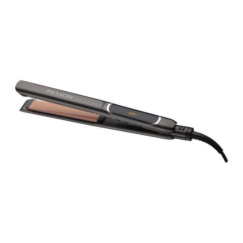 Lisseur REVLON Salon Straight Copper Smoth Styler RVST2175E - Plaque Céramique