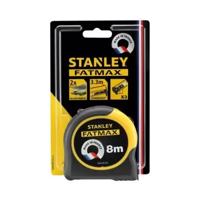 Ruban mesure STANLEY FATMAX - Blade Armor - 8m x 32mm