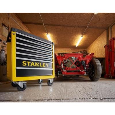 Servante d'atelier STANLEY - 7 tiroirs - Noir et jaune