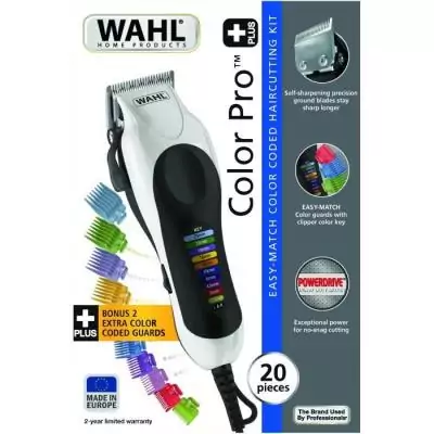 Tondeuse cheveux WAHL Color Pro Plus - Précision et simplicité