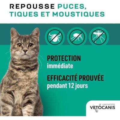Spray antiparasitaire 3 en 1 pour Chat - 250 ml