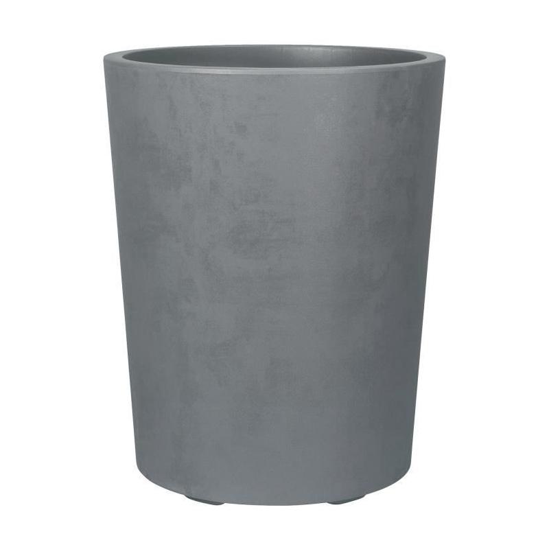 Pot de fleur DEROMA Millennium R Ashgrey - Réservoir d'eau - 53 cm