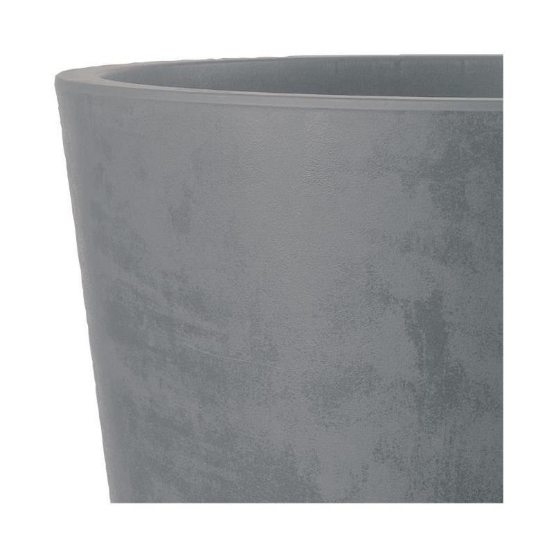 Pot de fleur DEROMA Millennium R Ashgrey - Réservoir d'eau - 53 cm