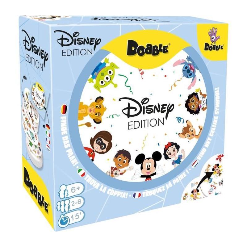 Dobble : Disney - Jeu d'apprentissage compact
