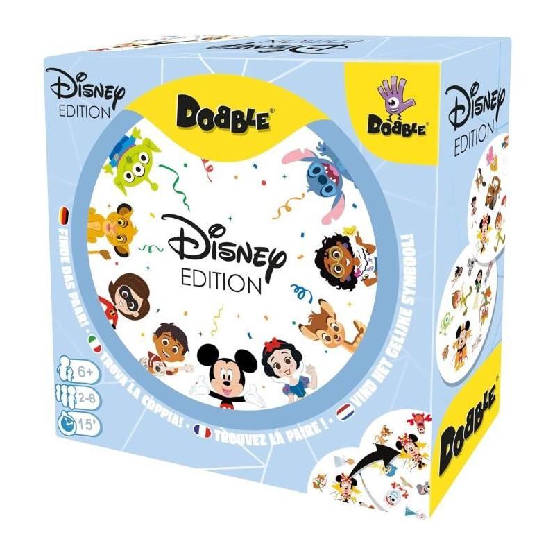 Dobble : Disney - Jeu d'apprentissage compact