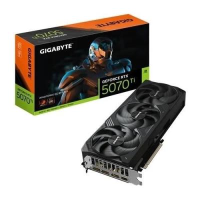 Carte graphique interne Gigabyte GeForce RTX 5070 Ti WINDFORCE OC SFF 16G - Compact et puissant