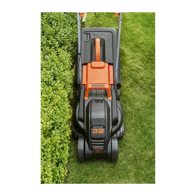 Tondeuse électrique BLACK+DECKER BEMW351-QS - 1000W - 32cm coupe