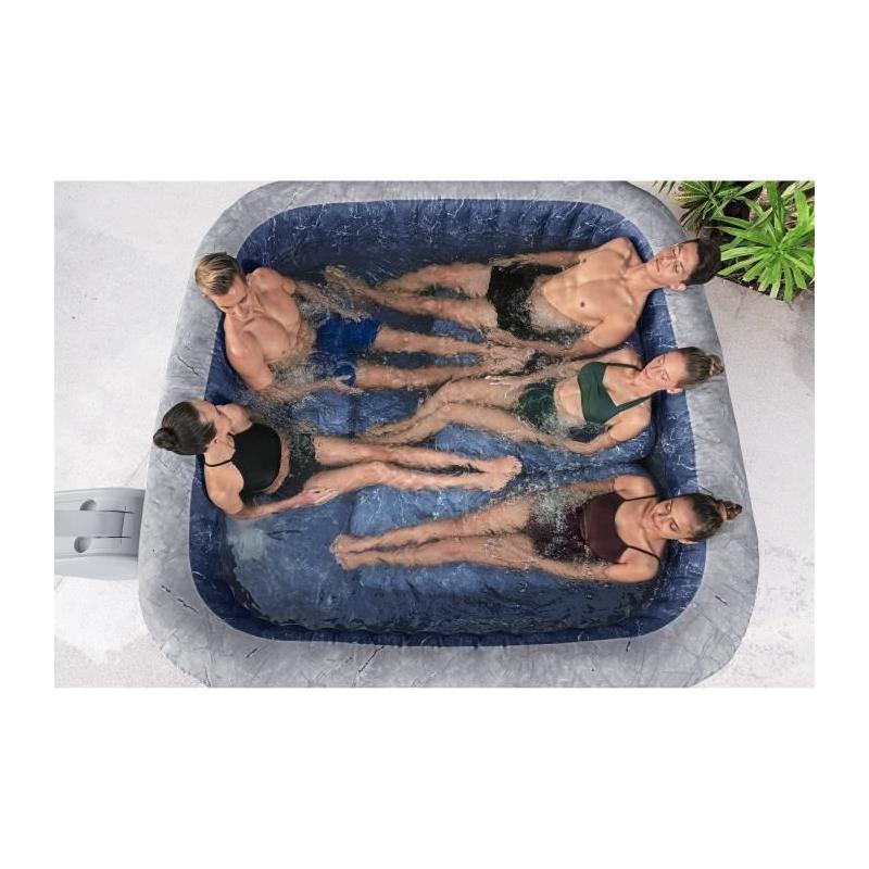 Spa gonflable BESTWAY - Lay-Z-Spa San Francisco Hydrojet Pro - 5/7 places