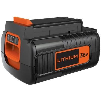 Batterie BLACK+DECKER 36V Li-Ion 2,0 Ah BL20362-XJ - Pour Bricolage et Jardinage