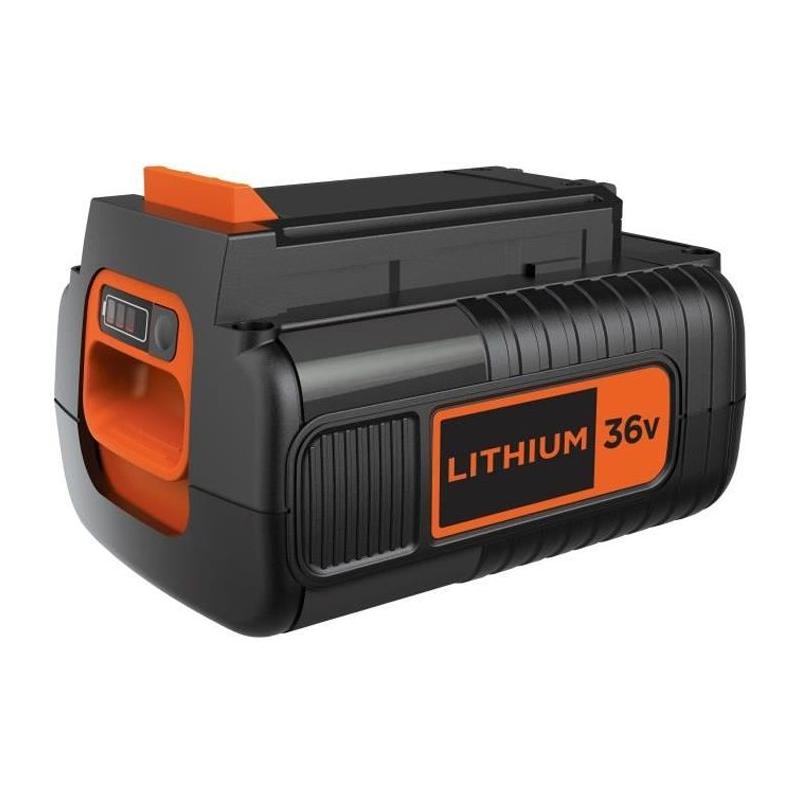 Batterie BLACK+DECKER 36V Li-Ion 2,0 Ah BL20362-XJ - Pour Bricolage et Jardinage