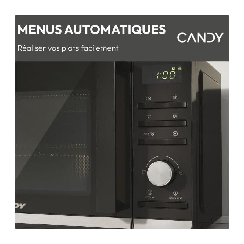 Micro-ondes Gril Candy Moderna CMGA20TNDB 700W 20L Noir