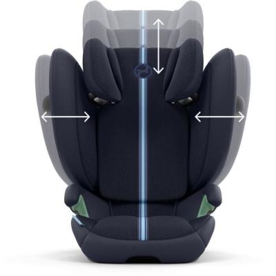 Siège auto CYBEX Solution G2 i-Fix Plus Ocean Blue - Compact et pratique
