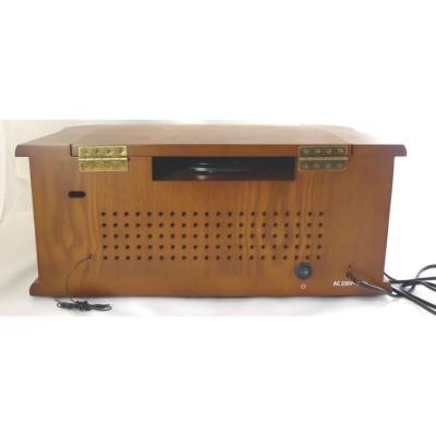 Chaîne Hifi rétro Bluetooth 5.0 - Lecteur CD/K7 - Radio FM
