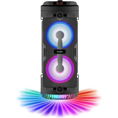 Enceinte Bluetooth 400W avec Karaoké et Lumières LED