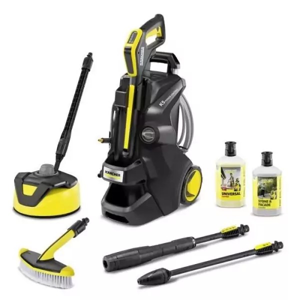 Nettoyeur haute pression KARCHER K5 Power Control Flex Home&Brush 500 L/h - 2100 W - 145 bars - livré avec 2 brosses + 2 déter