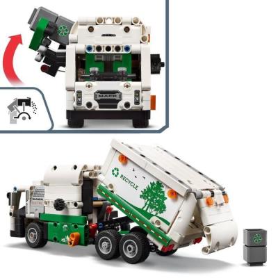 LEGO 42167 Technic Mack LR Camion Poubelle Électrique