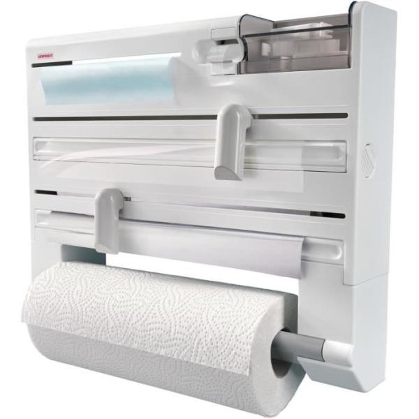 Leifheit Porte-rouleau mural Porte Rouleau de Papier Parat Plus Blanc 25723 415689