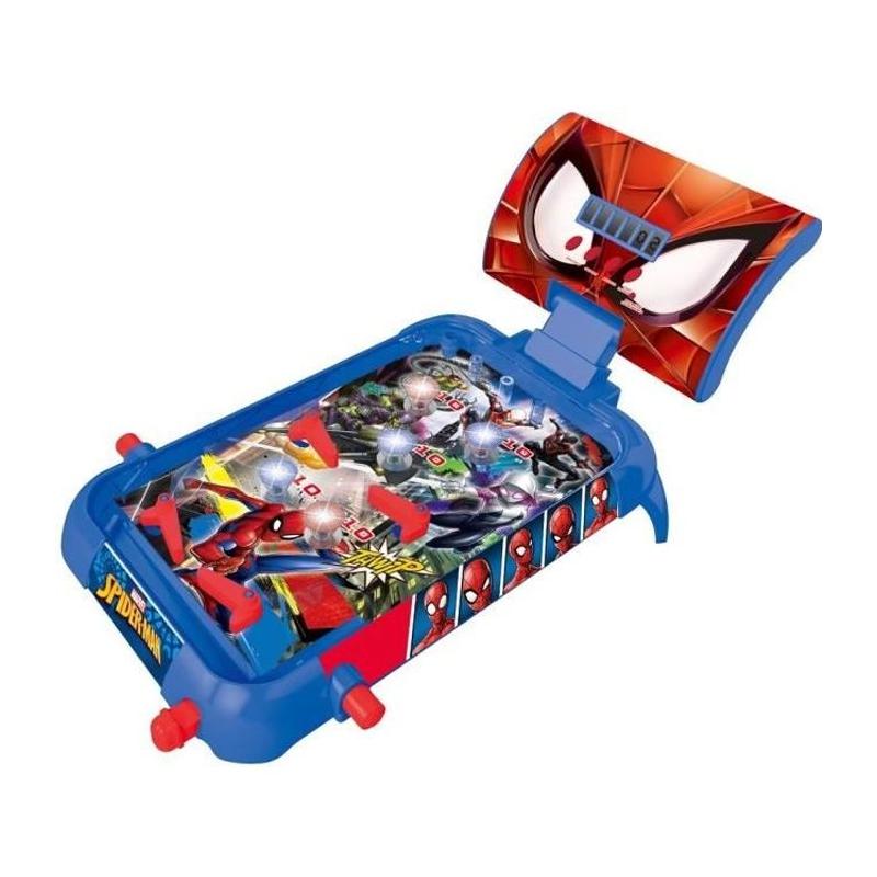 Flipper Électronique Spider-Man - Effets lumineux et sonores | LEXIBOOK