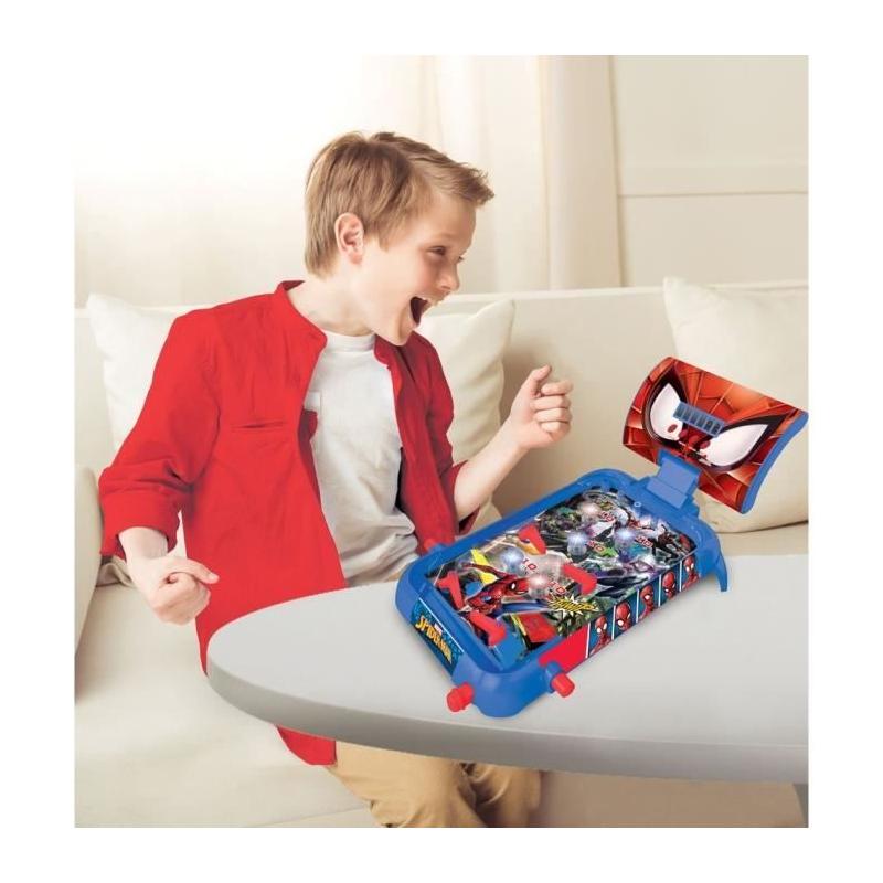 Flipper Électronique Spider-Man - Effets lumineux et sonores | LEXIBOOK