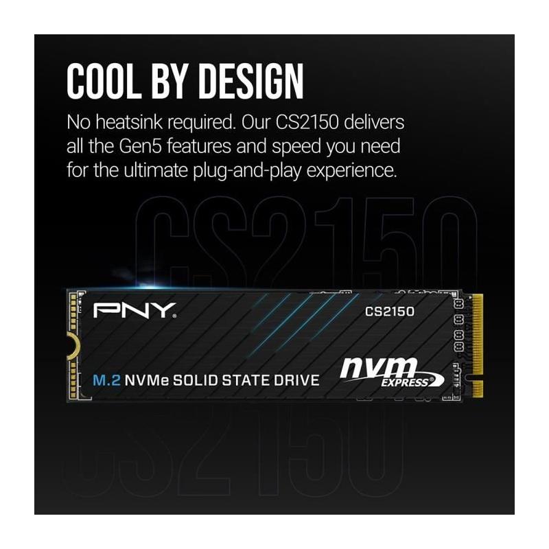 PNY CS2150 2TB SSD Interne M.2 - 2 To
